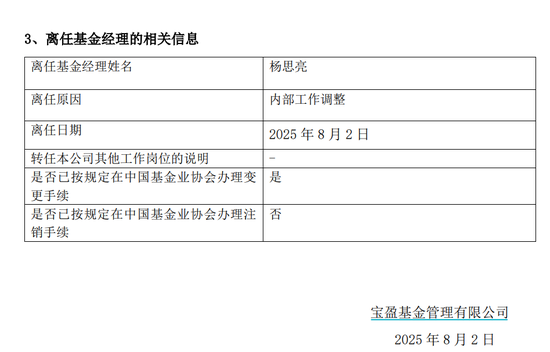 宝盈基金留不住人才?百亿明星杨思亮批量卸任核心产品,今年竟然负收益